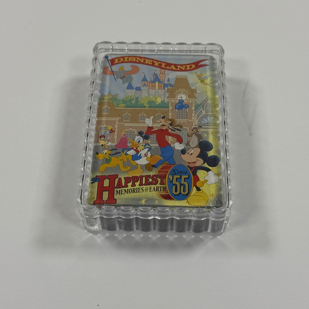 Disneyland Happiest Memories on Earth Playing Cards 50th Anniversary Sealed - Picture 5 of 9